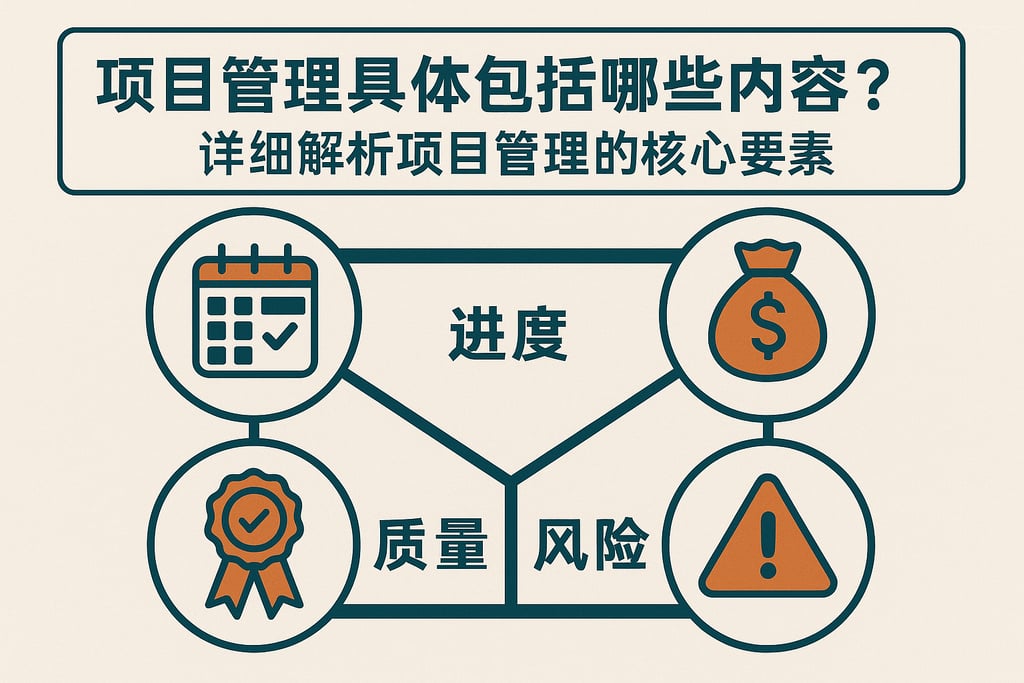 项目管理具体包括哪些内容？详细解析项目管理的核心要素