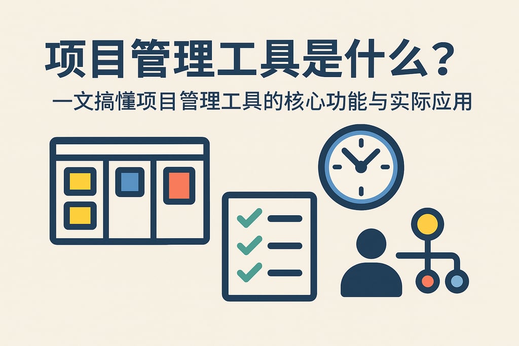 项目管理工具是什么？一文搞懂项目管理工具的核心功能与实际应用