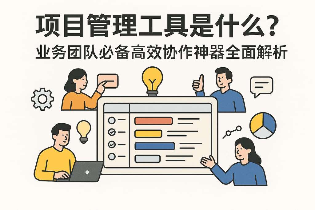 项目管理工具是什么？业务团队必备高效协作神器全面解析