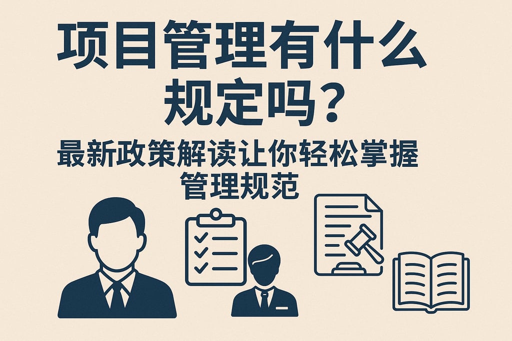 项目管理有什么规定吗？最新政策解读让你轻松掌握管理规范