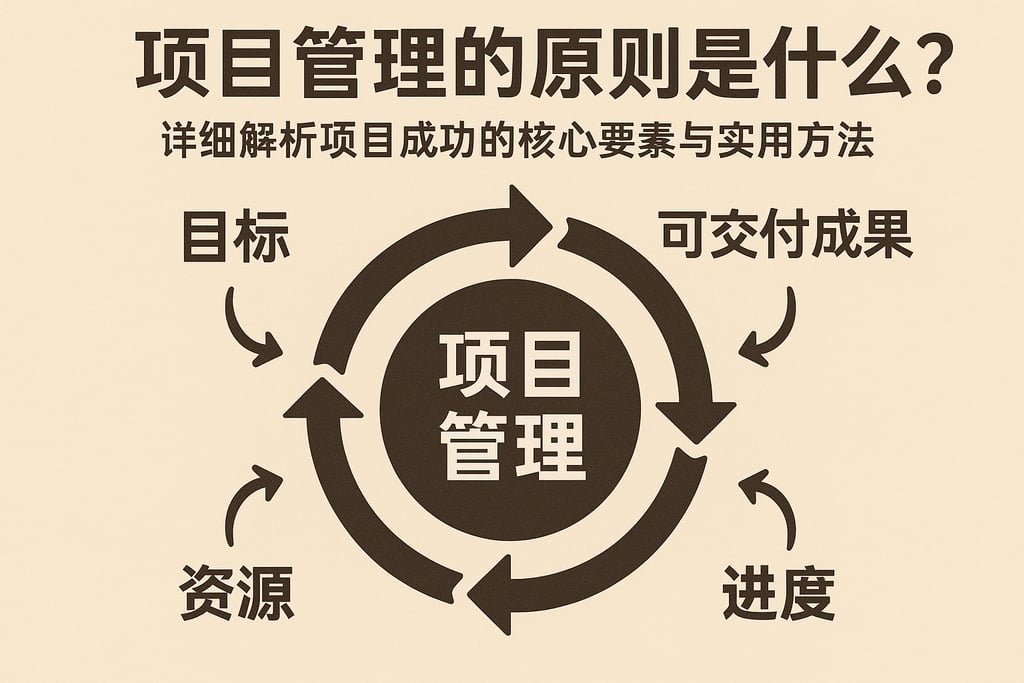项目管理的原则是什么？详细解析项目成功的核心要素与实用方法