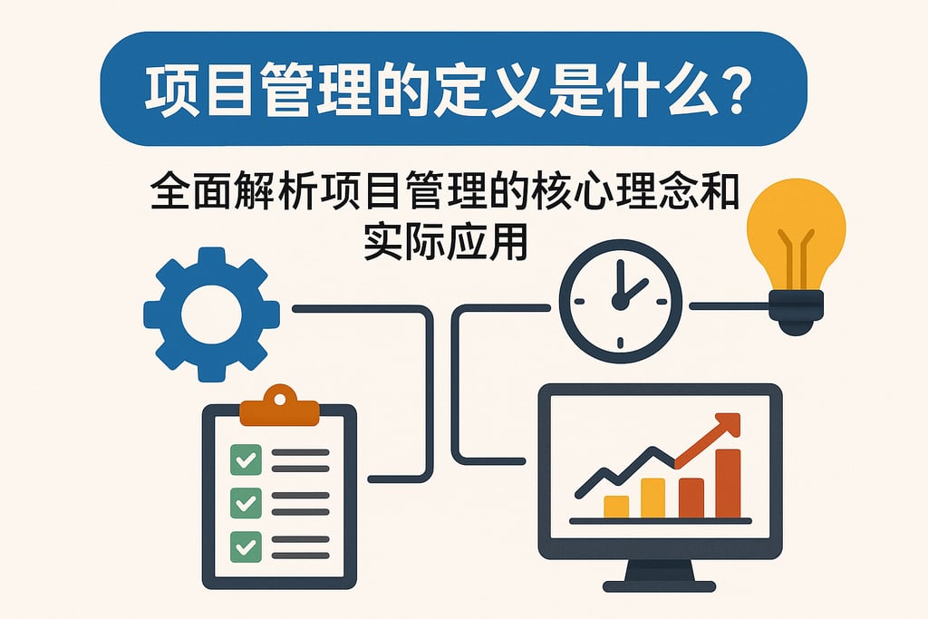 项目管理的定义是什么？全面解析项目管理的核心理念和实际应用