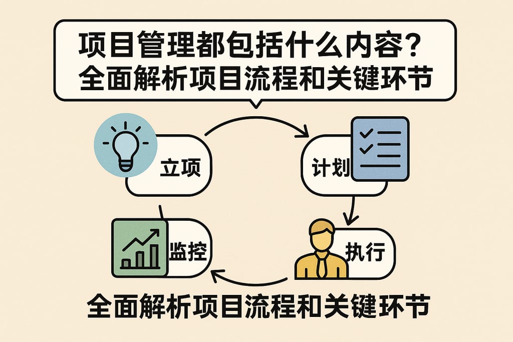 项目管理都包括什么内容？全面解析项目流程和关键环节