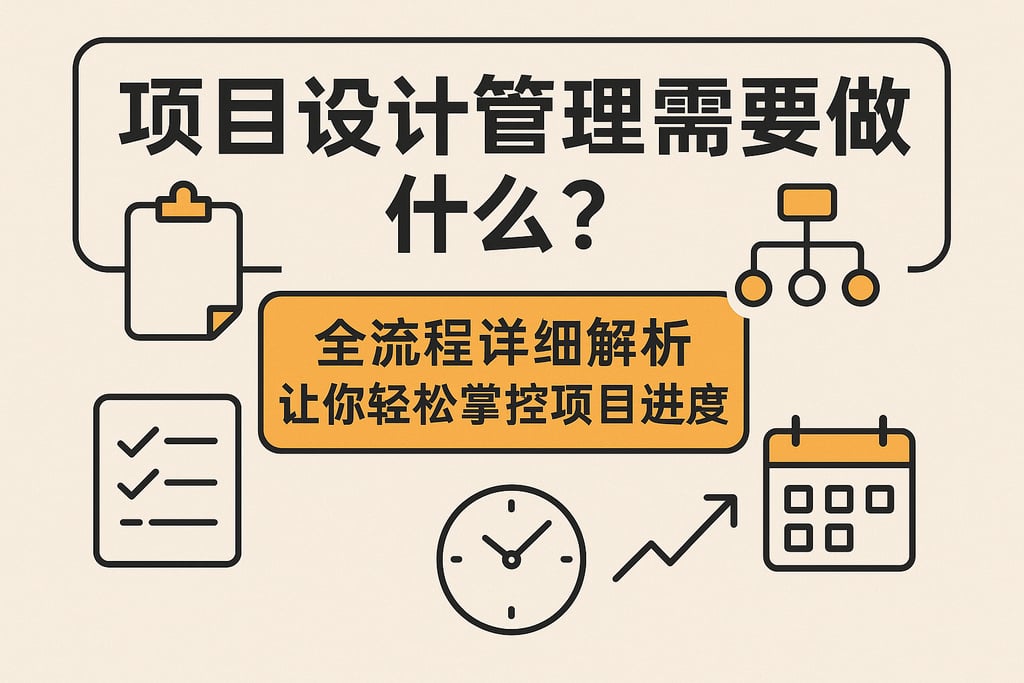 项目设计管理需要做什么？全流程详细解析让你轻松掌控项目进度