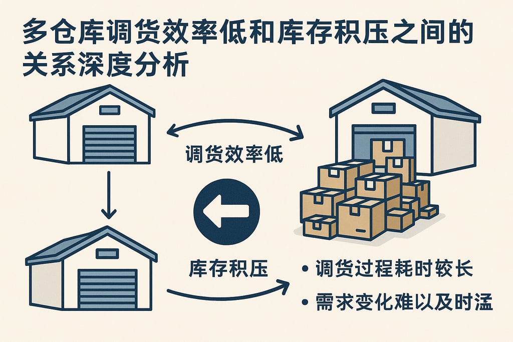 多仓库调货效率低和库存积压之间的关系深度分析 | 零代码企业数字化知识站
