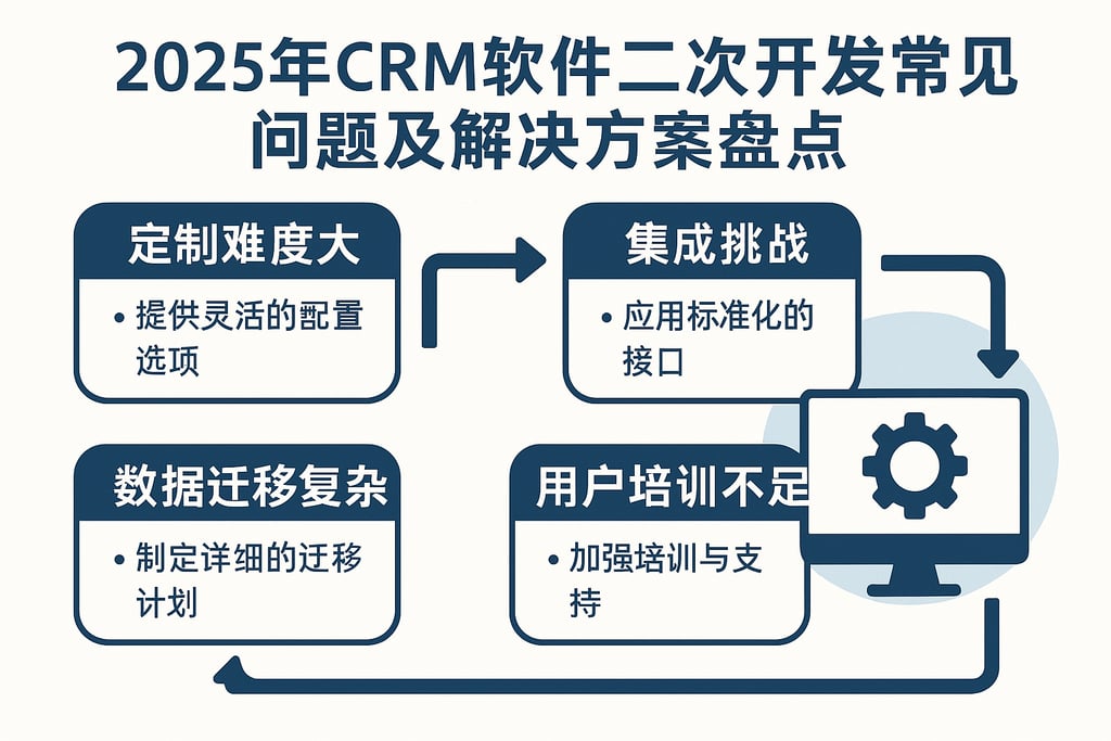 2025年CRM软件二次开发常见问题及解决方案盘点