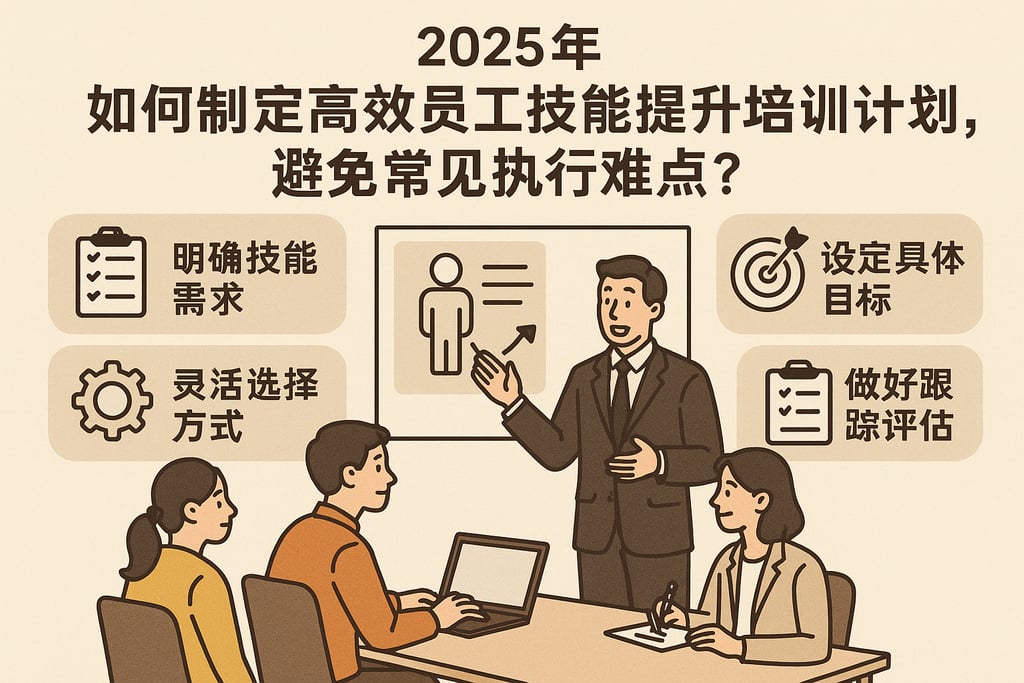 2025年企业如何制定高效员工技能提升培训计划，避免常见执行难点？