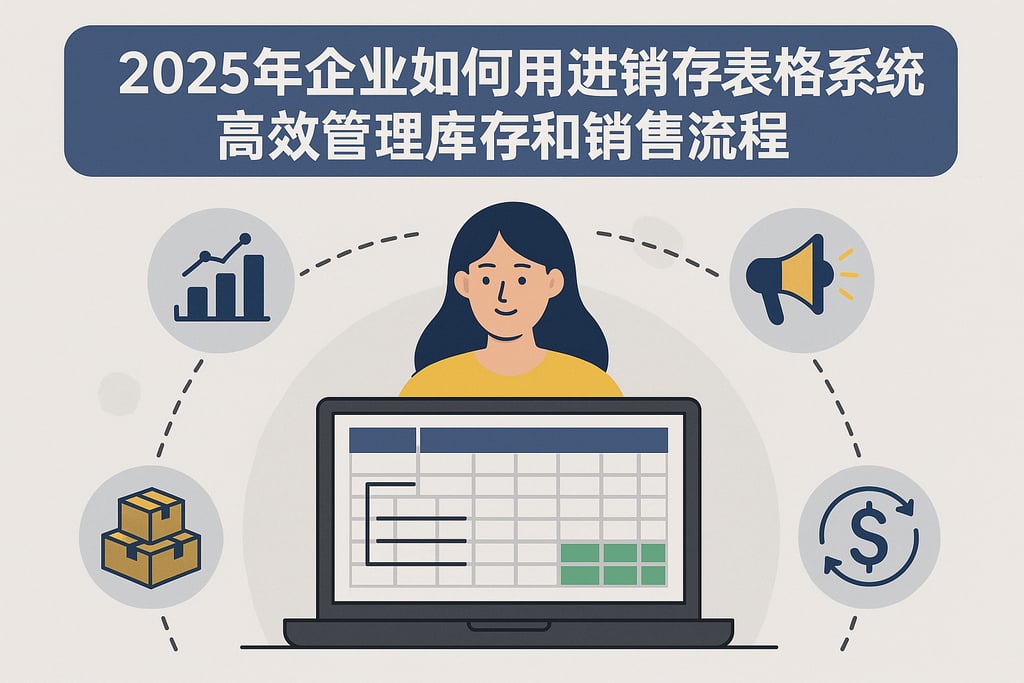 2025年企业如何用进销存表格系统高效管理库存和销售流程
