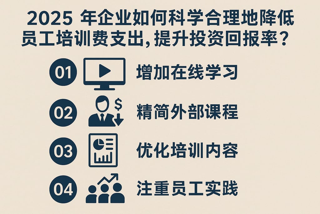 2025年企业如何科学合理地降低员工培训费支出，提升投资回报率？