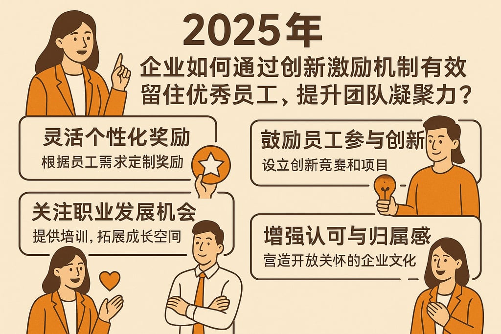 2025年企业如何通过创新激励机制有效留住优秀员工，提升团队凝聚力？