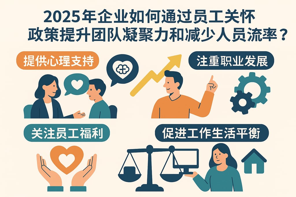 2025年企业如何通过员工关怀政策提升团队凝聚力和减少人员流失率？
