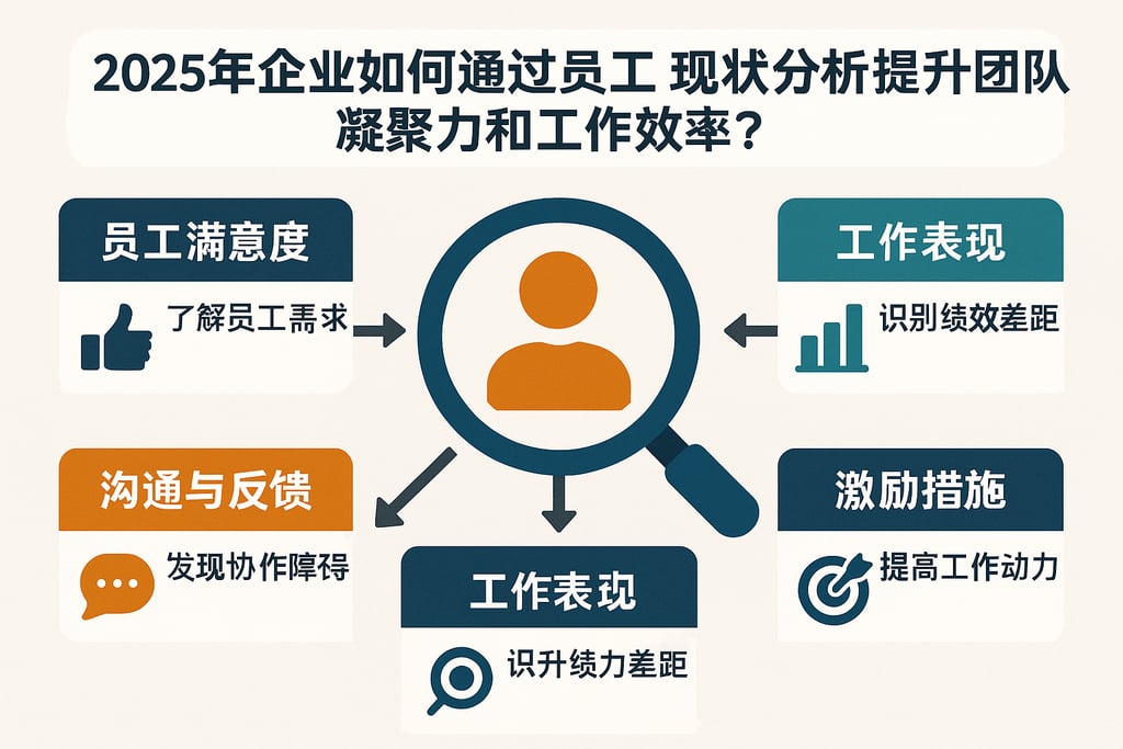 2025年企业如何通过员工现状分析提升团队凝聚力和工作效率？