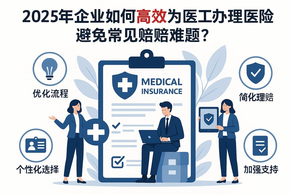 2025年企业如何高效为员工办理医疗保险，避免常见理赔难题？