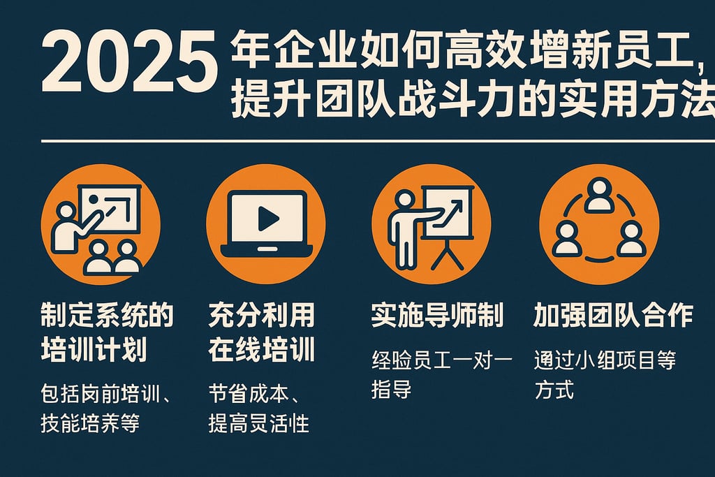 2025年企业如何高效培训新员工，提升团队战斗力的实用方法