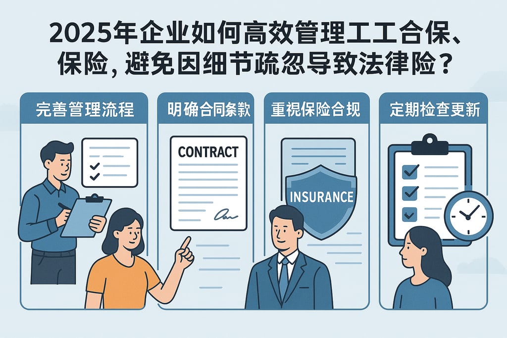 2025年企业如何高效管理员工合同保险，避免因细节疏忽导致法律风险？