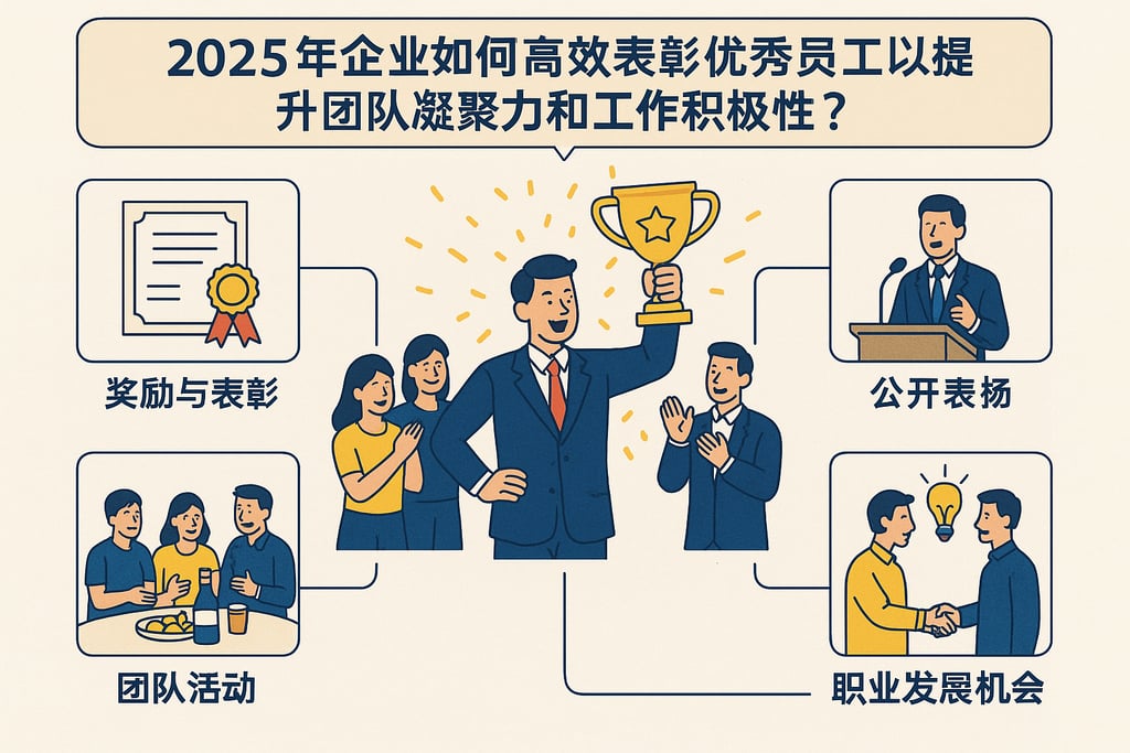 2025年企业如何高效表彰优秀员工以提升团队凝聚力和工作积极性？