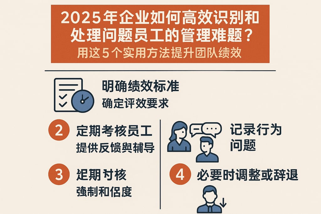 2025年企业如何高效识别和处理问题员工的管理难题？用这5个实用方法提升团队绩效