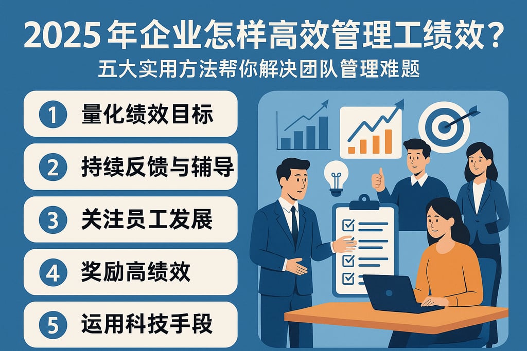2025年企业怎样高效管理员工绩效？五大实用方法帮你解决团队管理难题