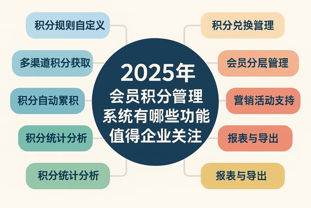 2025年会员积分管理系统有哪些功能值得企业关注
