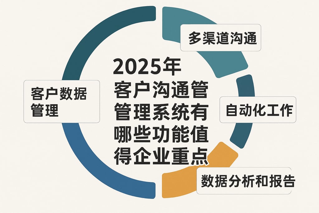 2025年客户沟通管理系统有哪些功能值得企业重点关注