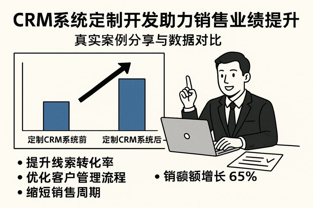 CRM系统定制开发助力销售业绩提升，真实案例分享与数据对比