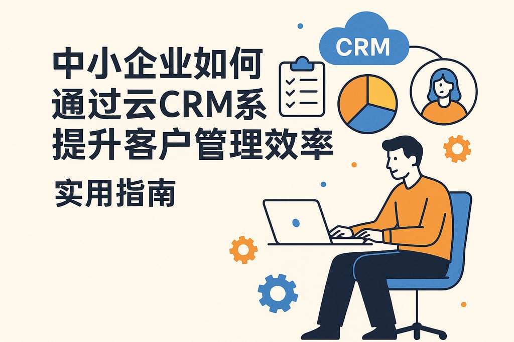 中小企业如何通过云CRM系统提升客户管理效率，实用指南