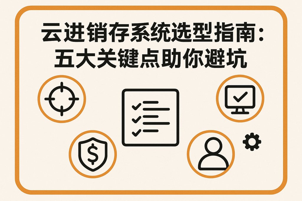 云进销存系统选型指南：五大关键点助你避坑