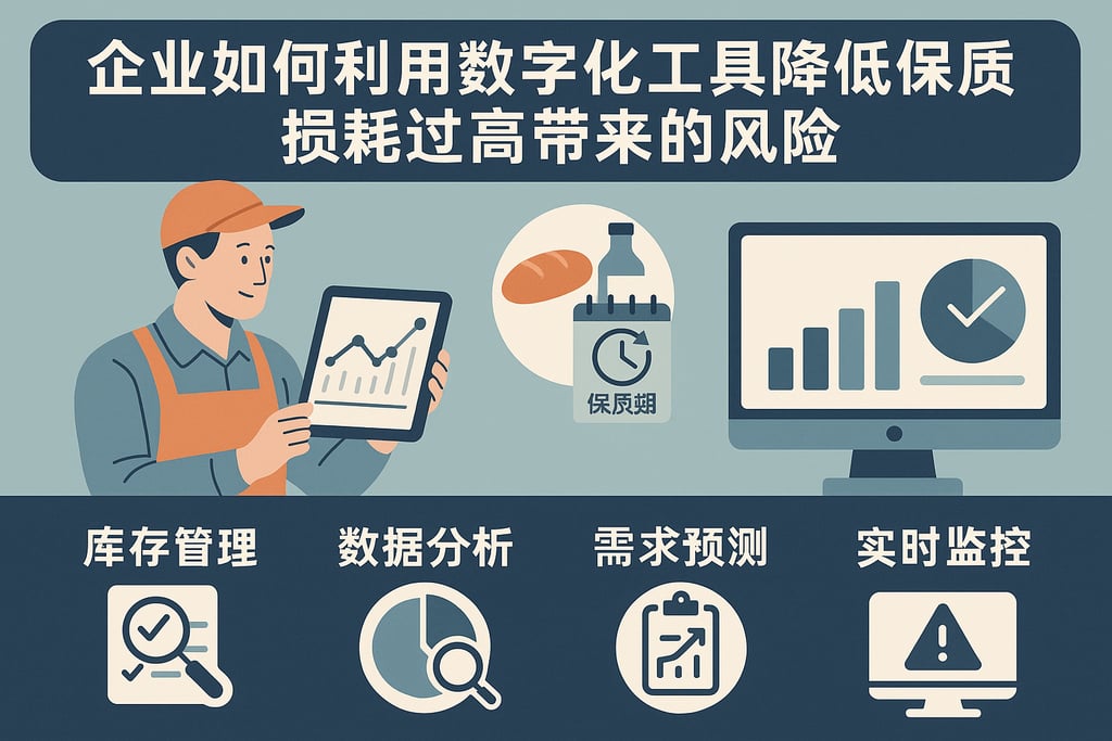 企业如何利用数字化工具降低保质期损耗过高带来的风险