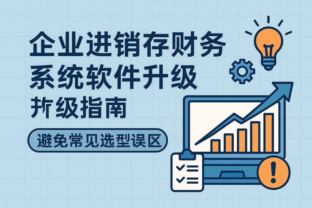 企业进销存财务系统软件升级指南，避免常见选型误区