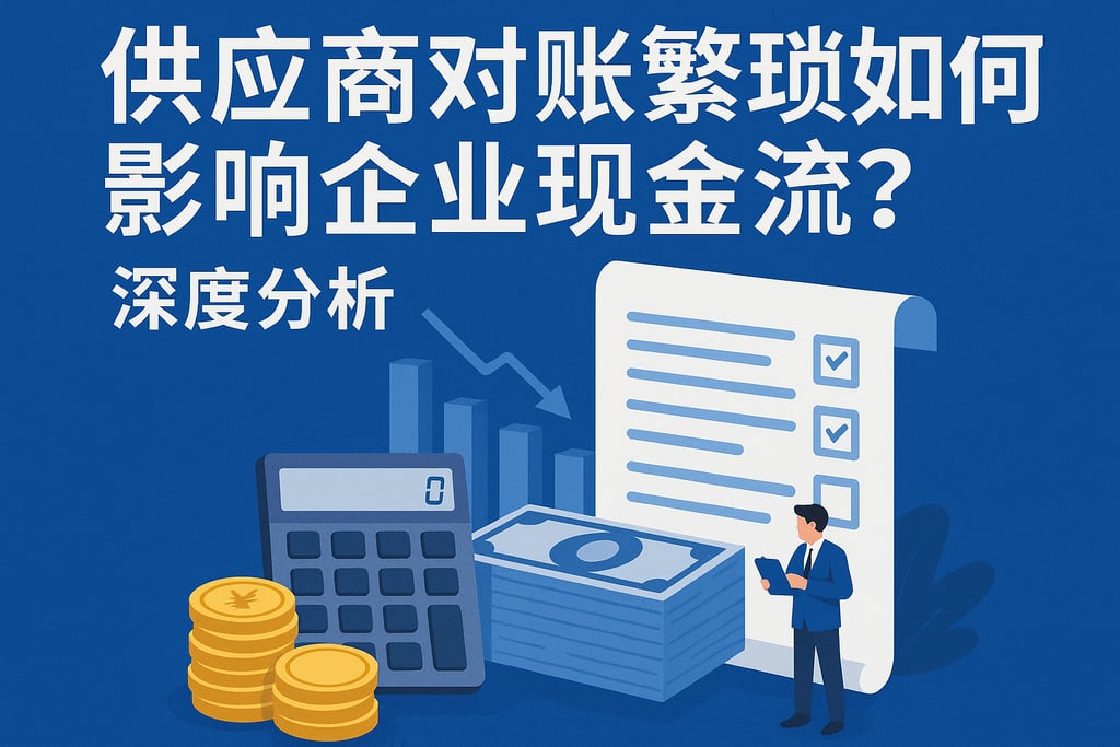 供应商对账繁琐如何影响企业现金流？深度分析