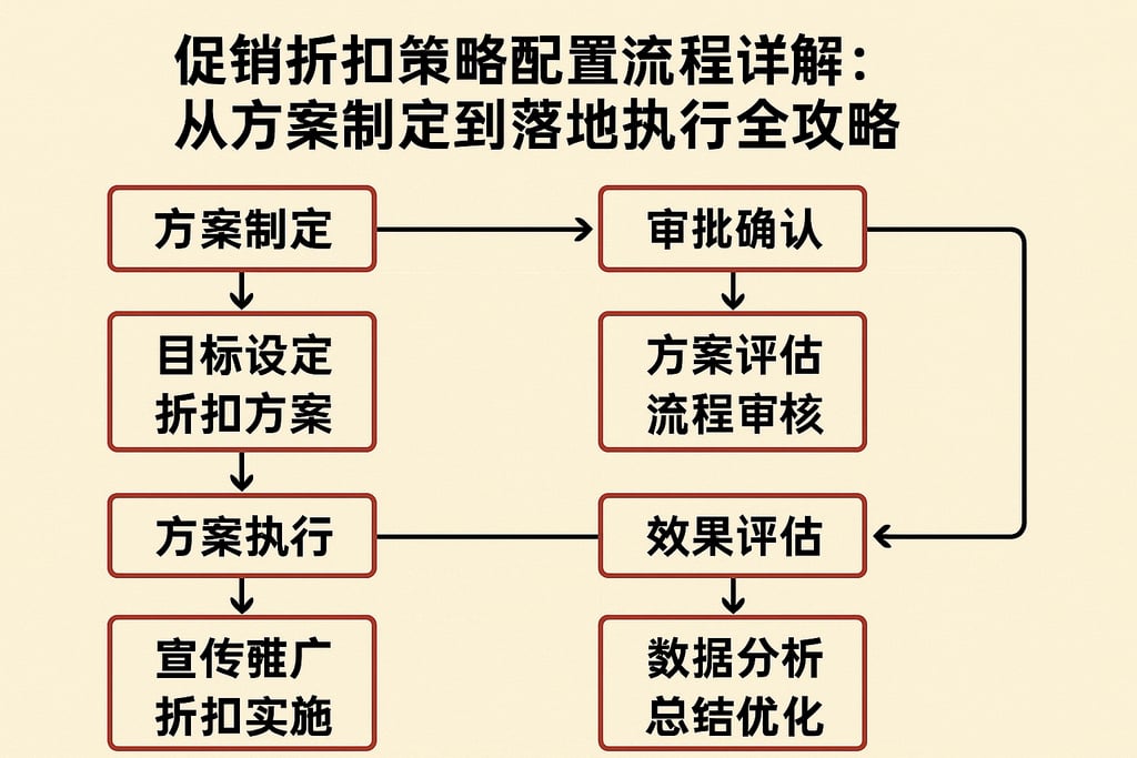 促销折扣策略配置流程详解：从方案制定到落地执行全攻略