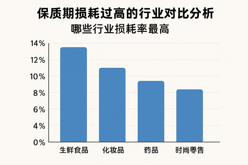 保质期损耗过高的行业对比分析，哪些行业损耗率最高