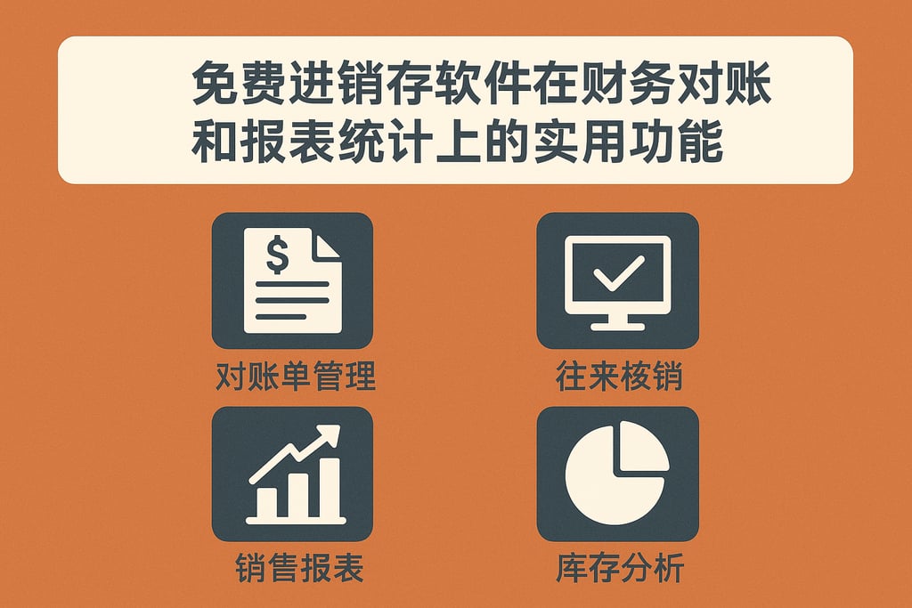 免费进销存软件在财务对账和报表统计上的实用功能