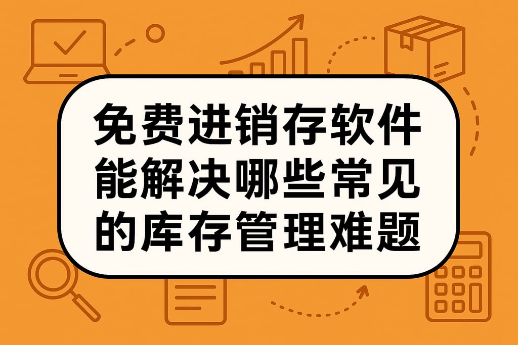 免费进销存软件能解决哪些常见的库存管理难题