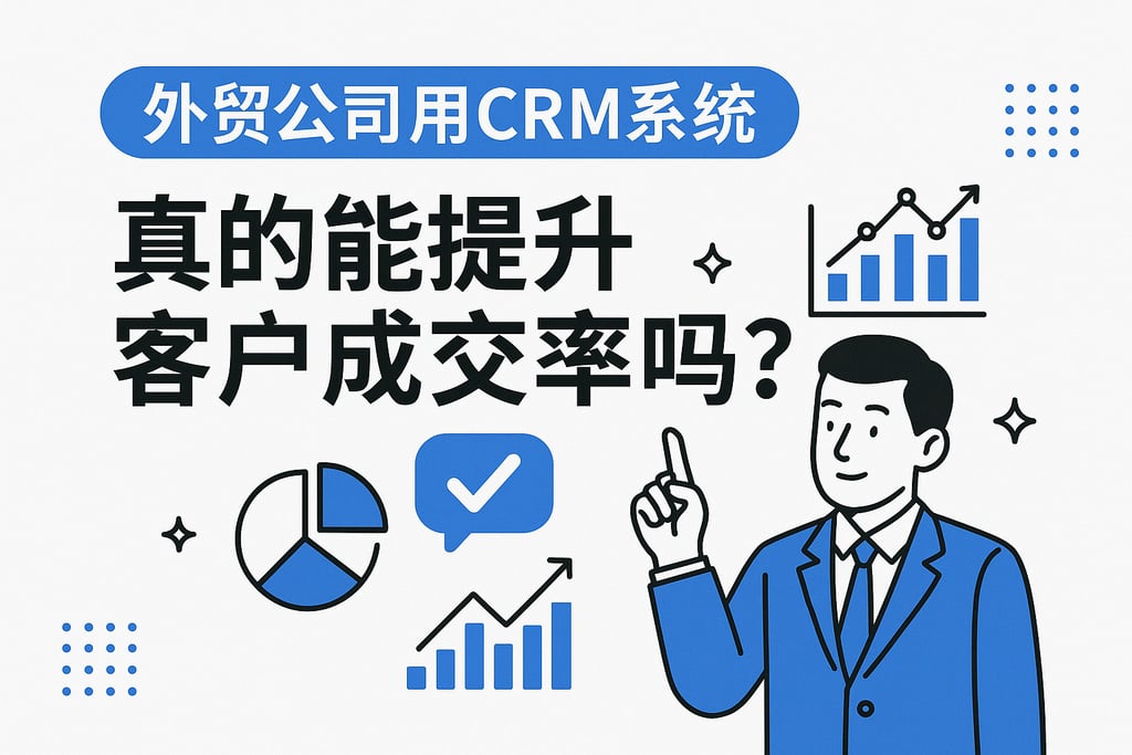 外贸公司用CRM系统真的能提升客户成交率吗