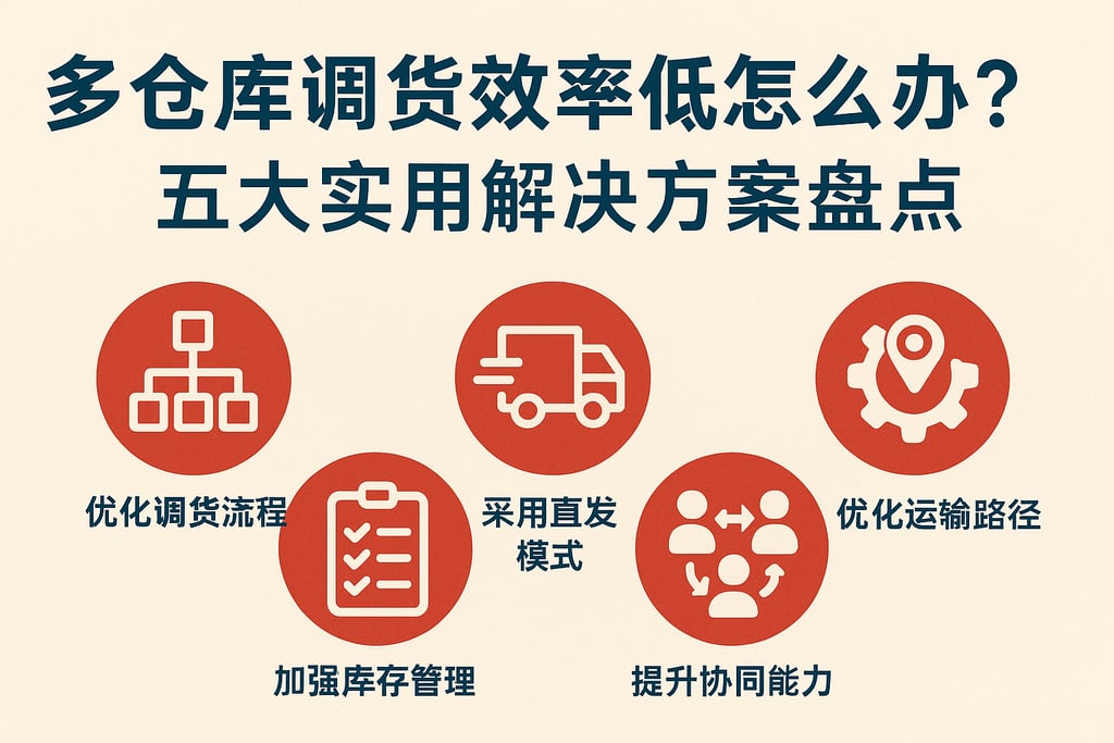 多仓库调货效率低怎么办？五大实用解决方案盘点