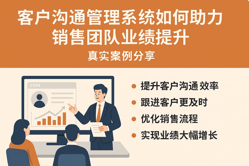 客户沟通管理系统如何助力销售团队业绩提升，真实案例分享