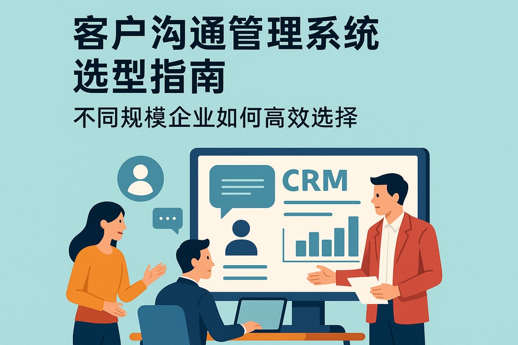 客户沟通管理系统选型指南：不同规模企业如何高效选择