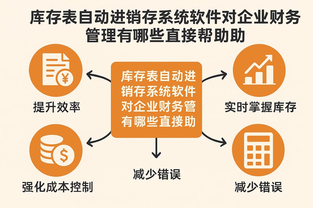 库存表自动进销存系统软件对企业财务管理有哪些直接帮助