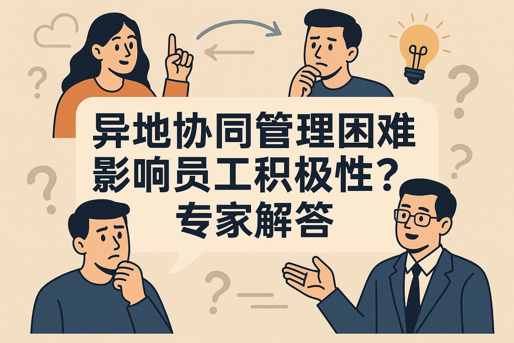 异地协同管理困难影响员工积极性？专家解答