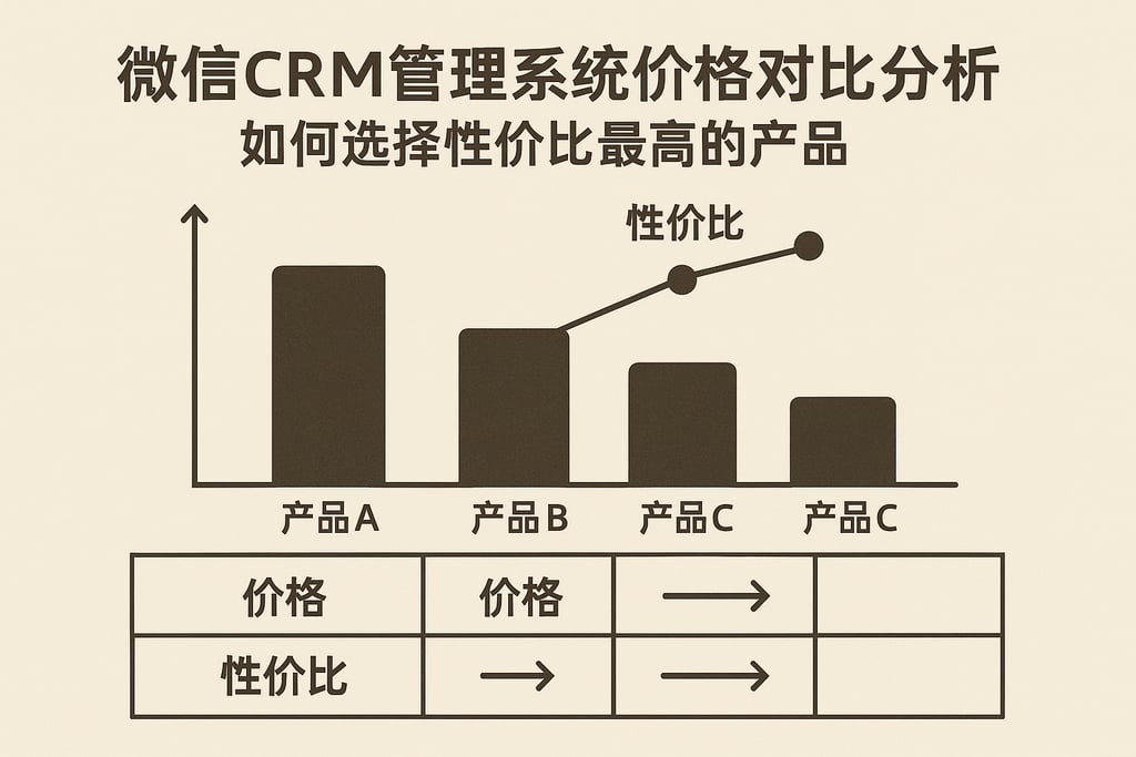 微信CRM管理系统价格对比分析，如何选择性价比最高的产品