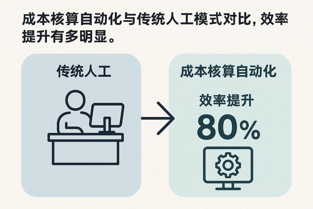 成本核算自动化与传统人工模式对比，效率提升有多明显
