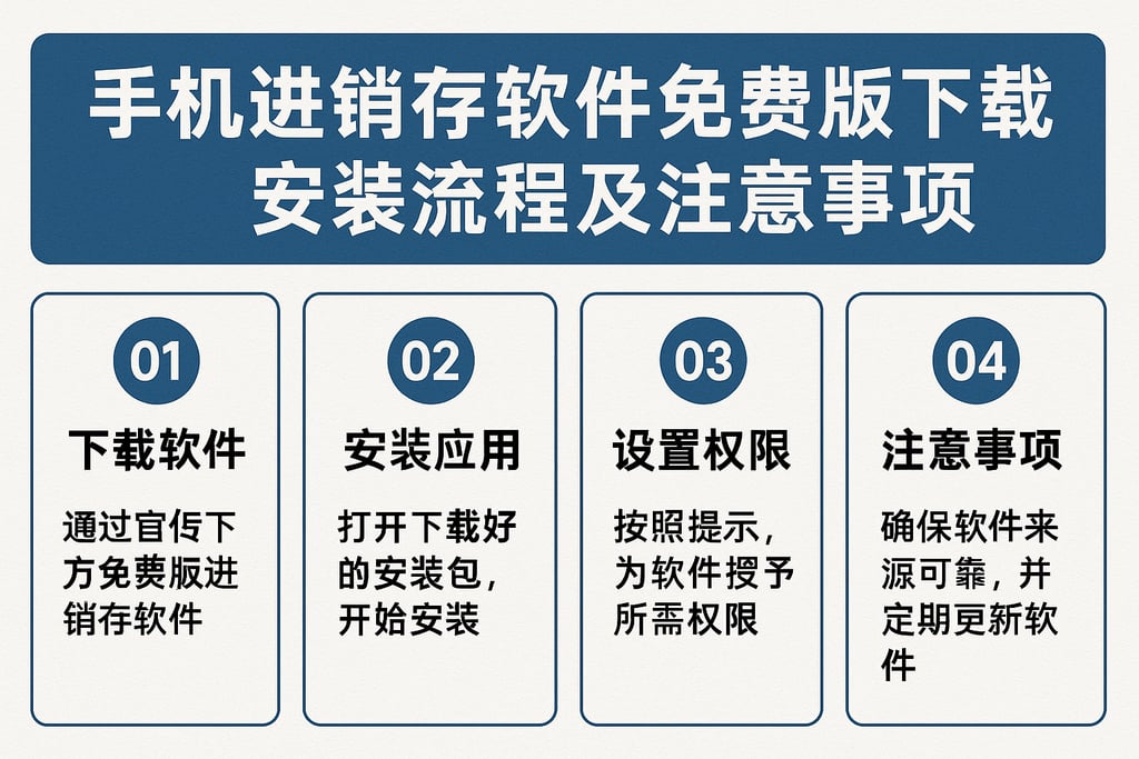 手机进销存软件免费版下载安装流程及注意事项
