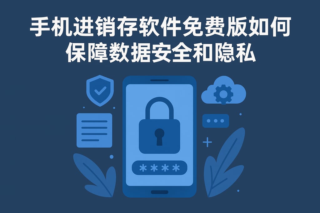 手机进销存软件免费版如何保障数据安全和隐私