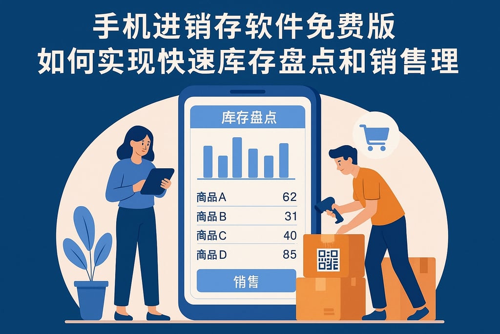 手机进销存软件免费版如何实现快速库存盘点和销售管理