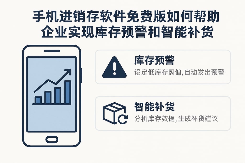 手机进销存软件免费版如何帮助企业实现库存预警和智能补货