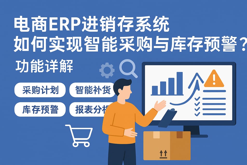 电商erp进销存系统如何实现智能采购与库存预警？功能详解