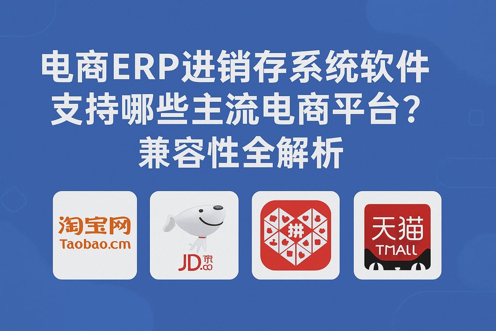 电商erp进销存系统软件支持哪些主流电商平台？兼容性全解析