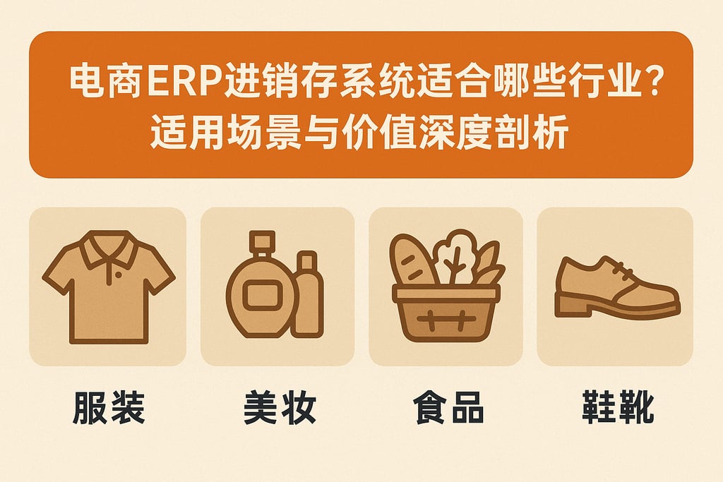 电商erp进销存系统适合哪些行业？适用场景与价值深度剖析