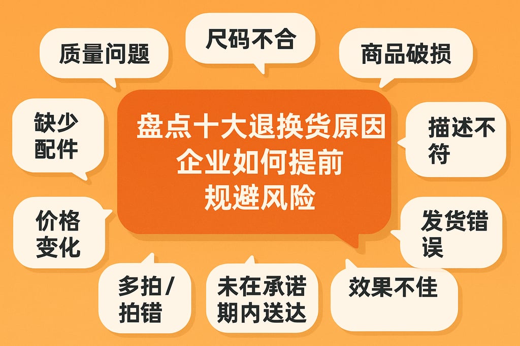 盘点十大退换货原因，企业如何提前规避风险